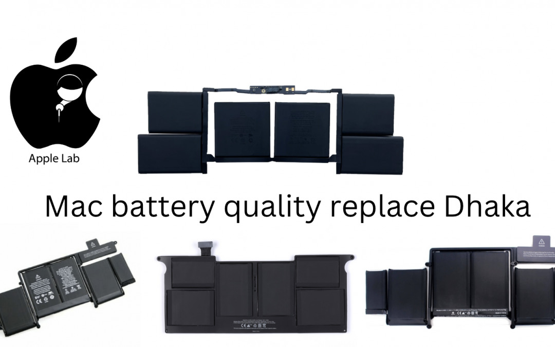 Mac battery quality replace Dhaka, the program provided by Apple Lab. Original MacBook Pro 15 inch replacement battery. A1398, 10.95V, 95WH, 2-3 cycles. Not only the A1398 we replace A1502 and the all latest. We have the stock of battery for all models include MacBook 12 inch. There are always around 2-3 cycles on the battery as they were previously formatted. And tested. Same when you buy new MacBook Pro Retina from the Apple Store. Genuine Apple replacement part. Replaced  from us the original one within 3 hours. And tested afterwards. Mac battery quality replace Dhaka, have a stock of batteries. Delivery available (48h / 24h courier). Or pickup in the Store. Six months warranty. After already 1 year of use you can find that the battery doesn’t keep the charge as before. Sometimes the battery may just stop to hold the charge at all. We will replace the battery with original replacement in our lab. And provide you with warranty.