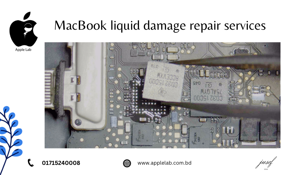 MacBook liquid damage repair services