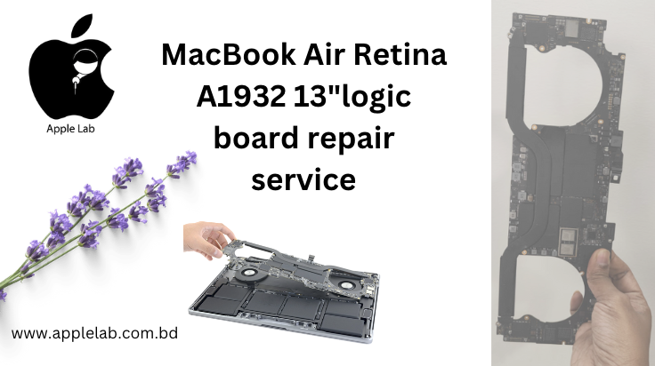 MacBook Air Retina A1932 13″logic board repair service