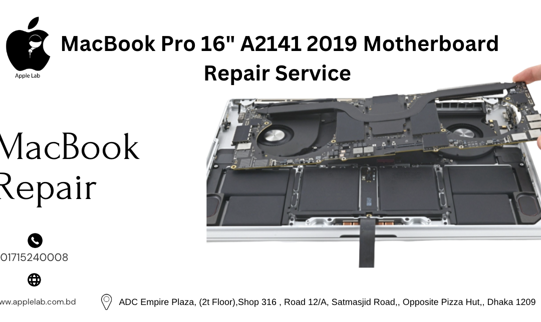 MacBook Pro 16″ A2141 2019 Motherboard Repair Service