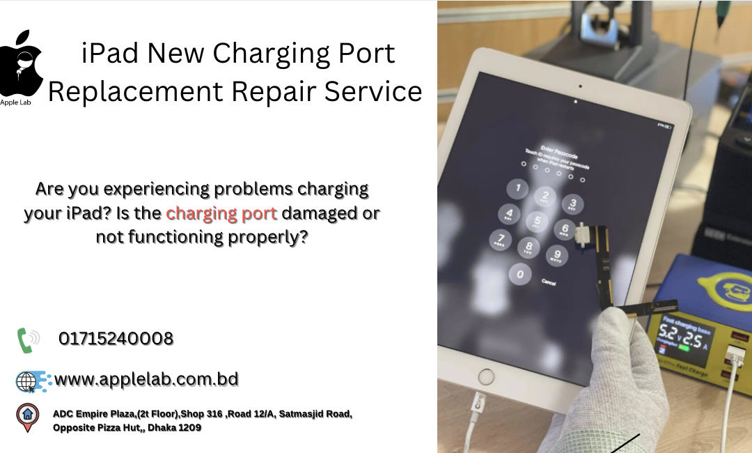 iPad New Charging Port Replacement Repair Service