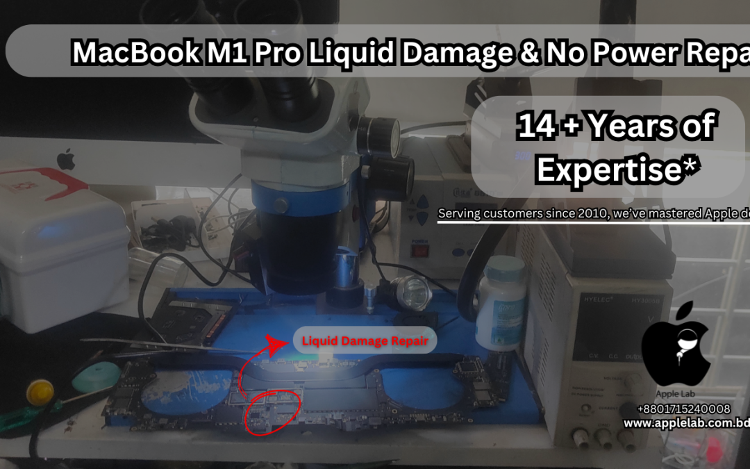 MacBook Pro 14'' M1 Pro Liquid Damage & No Power Repair