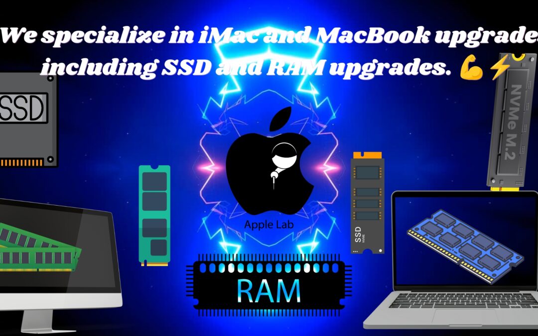 We specialize in iMac and MacBook upgrades, including SSD and RAM upgrades. 💪⚡️